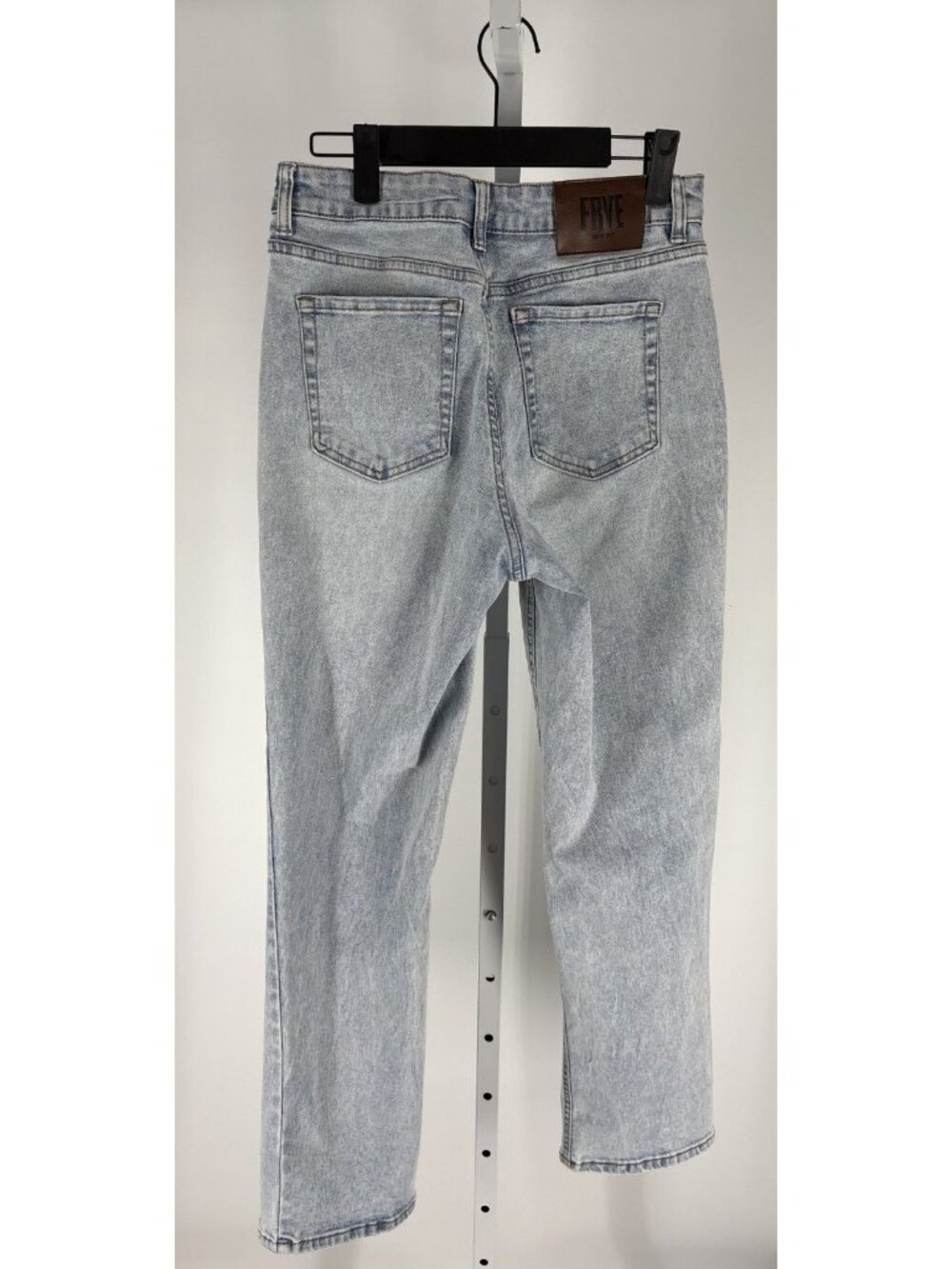 FRYE Women's Light Wash High Rise Straight Leg Jeans - Picture 2 of 6